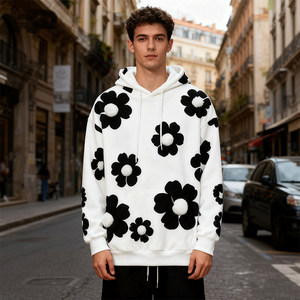 Sudadera con Capucha de Forro Polar para <span class=keywords><strong>Hombre</strong></span> RQ Original de High Street, 100% Algodón, Mangas Largas, Anti-Pilling, 450g, Corte Holgado, Color Sólido, Invierno - Product Image 2