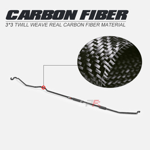 EPR para Skyline R33 GTR: Kit de Varillas de Soporte para Capó de Fibra de Carbono Seca - Product Image 3