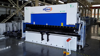 Presse plieuse électrohydraulique CNC pour tôles métalliques, 100 tonnes, 4000 mm, certifiée CE, pour la fabrication d'acier