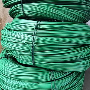 Kualitas tinggi kabel Pvc tahan lama tahan air berwarna plastik dilapisi jemuran dengan tali kawat baja - Product Image 3