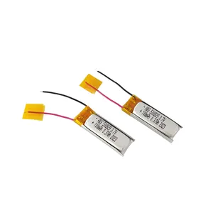 Küçük şarj edilebilir Lipo pil 3.7v 100mAh 500829 Ultra dar ı ı ı ı ı ı ı ı ı ı ı ı ı ı ı ı ı ı ı ı pil için akıllı saat