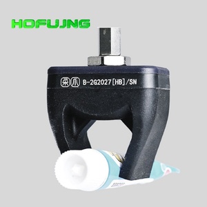 BM Two-Finger Soft Touch <b>Flexible</b> Claw Suction Nozzle High Temperature Resistance Negative Pressure Rubber Soft Claw Spring - Product Image 2