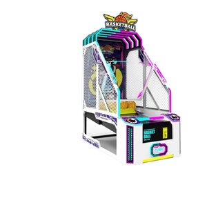 Máquina de Baloncesto Profesional con Sistema de Retorno Eléctrico y Marcador Digital para Práctica en Gimnasio y Juego de Arcade - Product Image 2