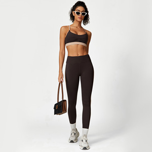Nuovo Design Lcool 2024 abbigliamento sportivo da donna tuta Fitness <span class=keywords><strong>Outdoor</strong></span> abbigliamento sportivo sportivo da donna Set di abbigliamento sportivo - Product Image 3