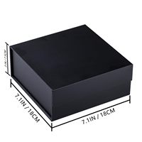 Boîte à musique magnétique personnalisée avec écran LCD 4 pouces, carte de vœux imprimée sur mesure pour présentation en gros