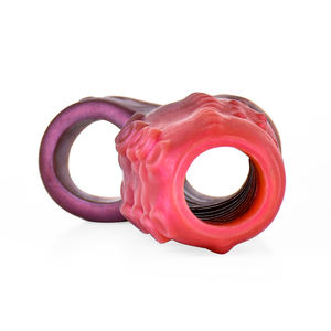 Nnsx ปลอกซิลิโคนเหลวสำหรับผู้ชายขยายและหนาขึ้นแขนไก่กระตุ้นทางเพศของเล่นทางเพศสำหรับผู้ชาย - Product Image 5