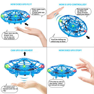 <strong>Mini</strong> Drone Flying Toy <strong>Hand</strong> Operated Drones for Kids or Adults - Product Image 5
