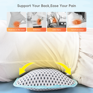 Cuscino Lombare Gonfiabile YUE RISE con Riscaldamento Intelligente, Altezza Regolabile e Terapia Opzionale alla Artemisia per Guida e Ufficio - Product Image 2