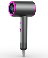Sèche-cheveux professionnel de salon Banne 2400W pour hôtels avec puissant diffuseur d'ions négatifs pour un style rapide