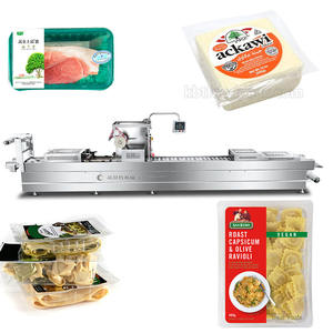 Sellador eléctrico al vacío para envasado de productos básicos para salchichas Tecnología de termoformado al vacío - Product Image 3