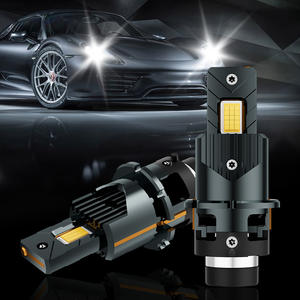 หลอดไฟหน้า LED D4 D2ชนิดปลั๊กอินโดยตรงชุด D หลอดไฟ LED ติดตั้งง่าย D2S ไฟหน้า D4S - Product Image 3