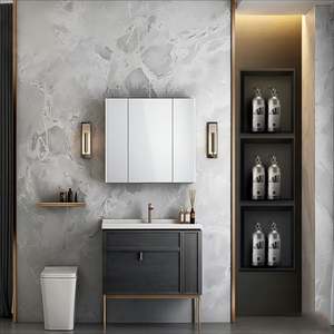 Nicho de Ducha de Acero Inoxidable de Lujo EX300 OEM/ODM, Negro Mate, Estante de Ducha Empotrado para Pared de Baño, Sin Necesidad de Azulejos - Product Image 1