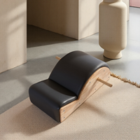 Baril de Pilates en chêne naturel durable et réglable avec logo personnalisé OEM, pour la correction de la posture corporelle et de la colonne vertébrale, idéal pour les studios de Pilates.