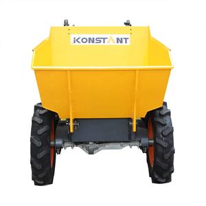 KONSTANT <strong>honda</strong> <strong>power</strong> wheel <strong>barrow</strong> 4x4 mini dumper loader kt md250c KT-MD250C 4x4 chain drive wheel moving - Product Image 3