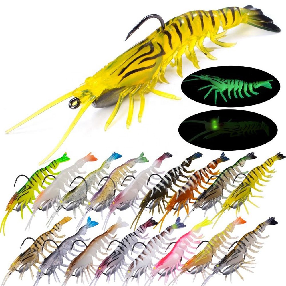 Zerek Shrimp Lures Premium Soft Bait for Fishing