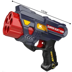 Süper yumuşak tabancası sıcak satış çocuk oyuncakları 2023 çekim silahlar EVA blaster tabancası güvenli mermi