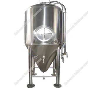 Sus 304 Bier Fermentoren Bierfermentor 10hl 1000l Op Maat Gemaakte Gistingstanks Glycol Mantel Conische Fermentor