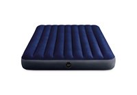 INTEX 64765 Lit Gonflable Classique Confort Intérieur Queen avec Pompe Manuelle