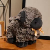 Nouvelle Peluche Mouton Bouclé en Laine de Simulation, Jouet en Peluche Kawaii, Dessin Animé, Anime, Mignon, Cadeau de Fêtes Amusant, 31cm-50cm, 14+