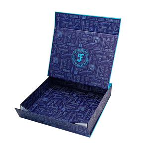 Caja de Embalaje de Cartón Reciclable con Logotipo Personalizado, Cajas de Regalo Magnéticas Plegables para Mariscos, Cajas de Papel - Product Image 5