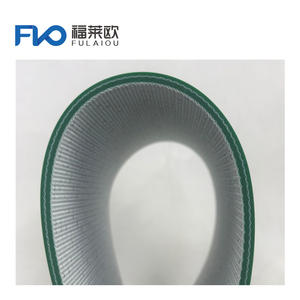 Yüksek esneklik standart yeşil 2 kat 2.0mm pvc konveyör bant - Product Image 3