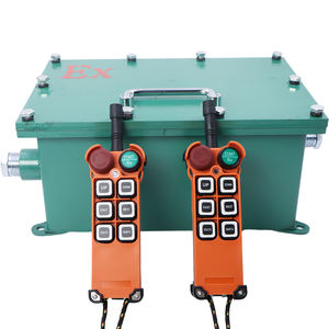 การควบคุมระยะไกลสำหรับรถเครนวิทยุอุตสาหกรรมเครื่องยกสายไฟฟ้าป้องกันการระเบิดแข็งแรงทนทาน - Product Image 1