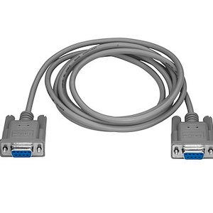 6 ft thẳng qua đầu nối cáp nối tiếp <span class=keywords><strong>DB9</strong></span> nữ sang nữ Bộ chuyển đổi màu xám - Product Image 2