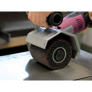 Bandas de lijado de grano fino azul 90x100mm (4 uds) - Product Image 1