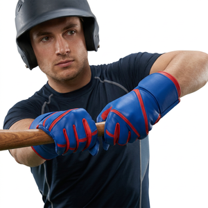 Gants de frappe de baseball antidérapants en cuir véritable haute performance pour la pratique du jeu de baseball - Product Image 1