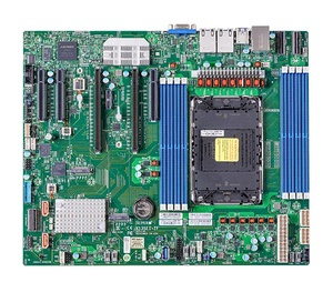 ซ็อกเก็ตที่ปรับขนาดได้เมนบอร์ด Xeon เมนบอร์ดเซิร์ฟเวอร์ X13DEI-T-B MBD-X13DEI-T-B M.2 DDR5 PCI-Express 220-240V - Product Image 1