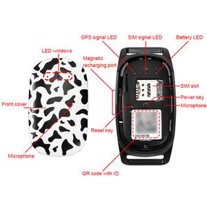 Không dây 4G <span class=keywords><strong>GPS</strong></span> Thiết bị theo dõi cho vật nuôi không thấm nước Dog & Cat cổ áo định vị động vật Finder Pet Tracker - Product Image 3