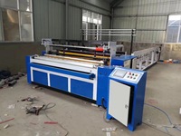 Máquina Rebobinadora Automática de Rollos de Papel Higiénico Controlada por PLC, con Caja de Cambios y Motor