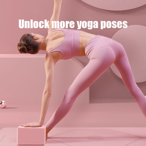 Bloque de Yoga de Espuma EVA de Alta Densidad, Ligero, Impreso Personalizado, Antideslizante y Duradero, Venta al por Mayor Directa de Fábrica Sanfan - Product Image 2