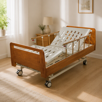 Lit médicalisé avec rails en bois et sommier à lattes pour longue séjour en soins cognitifs – Offre d'exportation en gros