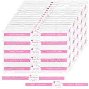 Etiquetas Adhesivas para Sellado de Paquetes de Alimentos, Etiquetas a Prueba de Manipulación, Etiquetas para Cajas de Regalo de Repostería, para Repostería Artesanal - Product Image 1