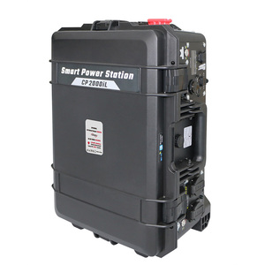 Stations portables multi-sorties avec surveillance intelligente, batterie externe 2000 Wh, panneaux solaires 2000 W, pour voiture, garantie 5 ans, fonction de démarrage d'urgence - Product Image 6