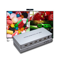 HDMl 4x1 Splitter Picture Division 4CH Quad Multi Viewer avec Seamless Switcher