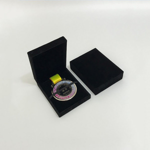 Caja de Medallas Personalizada al por Mayor, Caja de Presentación de Medallas y Monedas, Caja de Terciopelo para Colección - Product Image 5