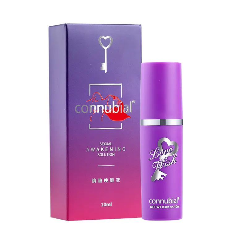 Connubial 에로틱 웨이크 업 유체 오르가즘 액 10ml 의 질 팽창 보습 및 윤활제 성인용 성적 제품