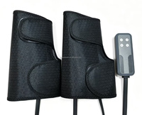 Masseur à compression d'air pour les jambes et les pieds avec 3 modes, batterie rechargeable, contrôle de la pression pour soulager l'œdème