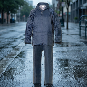 Traje de Agua Impermeable Azul Nylon Talla 9-XXL - Product Image 4
