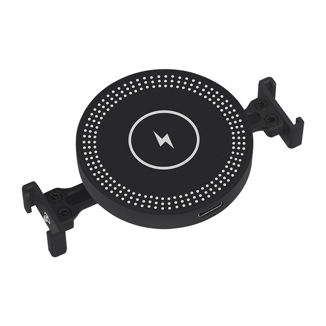 Magnetic Suction Cold Shoe Phone Mount Mobile Wireless Charger Stand Support for iPhone LED Light Microphone Bracket Photography