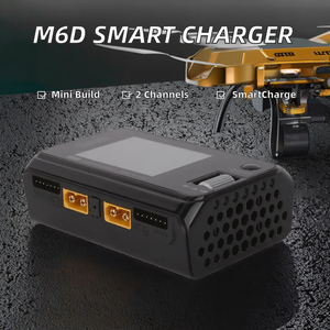 Chargeur/Déchargeur Intelligent Mini Double Canal DC ToolkitRC M6D 500W 15A en Plastique pour Batteries Lipo 1-6S Modèle FPV Télécommande RC - Product Image 2