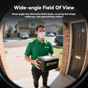 กริ่งประตูวิดีโอ M16ไร้สายขนาด4.3นิ้วมองเห็นกลางคืนตรวจจับการเคลื่อนไหวอัตโนมัติ PIR กันน้ำ - Product Image 5