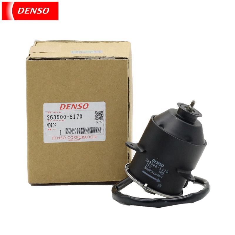 DENSO Condenser Fan Motor 168000-5480 & 16363-31180 for Toyota