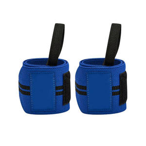 High Quality Fitness Weightlifting <b>Wrist</b> <b>Support</b> <b>Wrist</b> Wraps <b>For</b> Sale Custom Logo Hook and Loop Closure Fitness <b>Gym</b> Wraps - Product Image 3