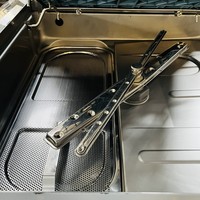 Lave-vaisselle professionnel à capot pour hôtels et restaurants, équipement de cuisine à prix compétitif, fabriqué aux États-Unis
