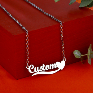 <span class=keywords><strong>Collana</strong></span> <span class=keywords><strong>con</strong></span> nome personalizzato <span class=keywords><strong>con</strong></span> corona personalizzata da donna <span class=keywords><strong>con</strong></span> <span class=keywords><strong>targhetta</strong></span> gioielli 18K oro acciaio inossidabile lettere iniziali collane cubane - Product Image 3