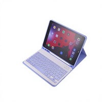 Étui clavier magnétique en cuir personnalisé avec support rabattable pour iPad Pro 11 – Moule exclusif
