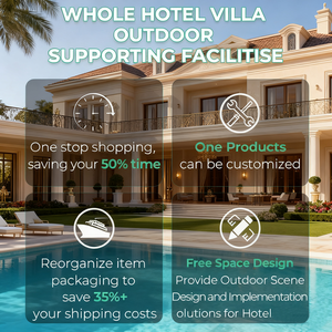 Conjunto de Sofás de Lujo para Exterior al por Mayor, Muebles de Jardín de Aleación de Aluminio, Sofá de Ratán para Exterior Impermeable, Set de Muebles para Exterior, Sofá de Exterior - Product Image 6